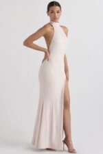 House of CB венчања 68JT1147 јулиетте блусх хаљина са халтером - Image 10