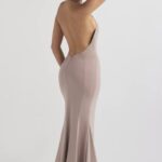 House of CB венчања 68JT1150 јулиетте печурка халтер хаљина
