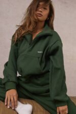 House of CB одећу 68JT1004 облак зелене панталоне за трчање - Image 4
