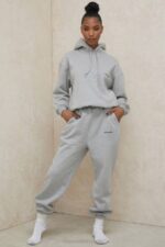 House of CB одећу 68JT1006 облак сиве панталоне за трчање - Image 2