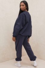 House of CB одећу 68JT1007 панталоне за џогирање од неба од флиса - Image 7
