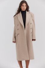 House of CB одећу 68JT1027 картер овсена каша дупли капут - Image 6