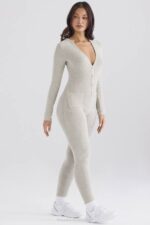House of CB одећу 68JT1056 комбинезон од тигги опал лапора - Image 15