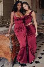 House of CB одећу 68JT117 стефаниа руби корзет макси хаљина - Image 12