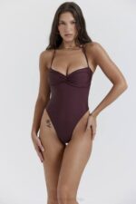 House of CB одећу 68JT1180 аруба цацао сакупљени купаћи костим - Image 8