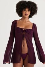 House of CB одећу 68JT1198 прованса сува шљива прикрити - Image 2