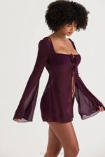 House of CB одећу 68JT1198 прованса сува шљива прикрити - Image 4
