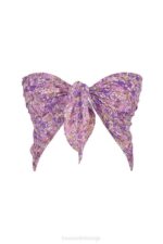 House of CB одећу 68JT1236 парос виолет флорал мулти усе шал - Image 7