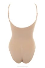House of CB одећу 68JT1274 сцулптинг фулл бриеф боди бадем - Image 4