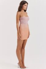 House of CB одећу 68JT183 Дева омбре мини хаљина - Image 12