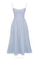 House of CB одећу 68JT212 лолита меко плави корсет сарафан - Image 4