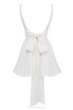 House of CB одећу 68JT237 флорианне мини хаљина од слоноваче - Image 8