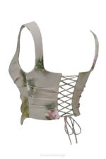 House of CB одећу 68JT28 уна винтаге цветни корзет - Image 5