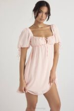House of CB одећу 68JT434 мини хаљина розе кварц принцезе - Image 17