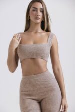 House of CB одећу 68JT649 бралет од природне вуне адхара јечма - Image 5