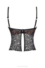 House of CB одећу 68JT686 јацинта топ од црне чипке - Image 5