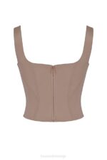 House of CB одећу 68JT68 рафа стоне сатенски корзет - Image 3