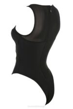House of CB одећу 68JT718 цхиара црни боди без рукава - Image 9
