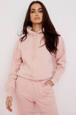 House of CB одећу 68JT763 хало блусх превелика дуксерица - Image 8