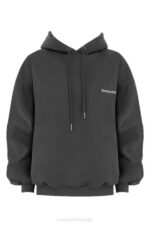 House of CB одећу 68JT791 хало капуљача у облику угљена - Image 5