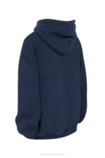 House of CB одећу 68JT796 хало морнарска превелика дуксерица - Image 5