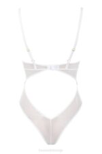 House of CB одећу 68JT820 надиа бели чипкани боди - Image 12