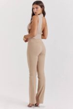 House of CB одећу 68JT845 цаи екру панталоне - Image 9