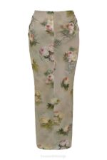 House of CB одећу 68JT869 веспер винтаге цветна макси сукња - Image 5