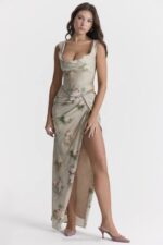 House of CB одећу 68JT869 веспер винтаге цветна макси сукња - Image 6