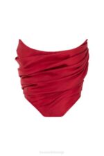 House of CB одећу 68JT95 ари корзет са црвеним тафтом - Image 6