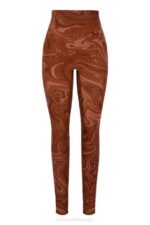 House of CB одећу 68JT967 љубичасте мрежасте хеланке - Image 3