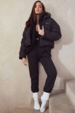 House of CB одећу 68JT978 ски инк панталоне за трчање од флиса - Image 2
