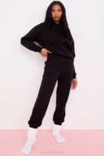 House of CB одећу 68JT978 ски инк панталоне за трчање од флиса - Image 11