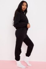 House of CB одећу 68JT978 ски инк панталоне за трчање од флиса - Image 12