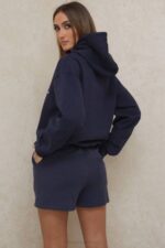House of CB одећу 68JT994 ауден морнарски шортс од дреса - Image 12