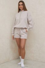 House of CB одећу 68JT995 ауден стоне шорц од дреса - Image 7