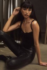 House of CB одећу 68JT99 ааила горњи део корзета у облику црног сомота - Image 8