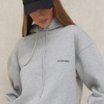 House of CB Прибор 68JT1063 девон црна бејзбол капа са копчом